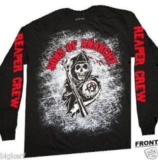 Sons of Anarchy {Reaper Crew SOA} Licensed SAMCRO Long Sleeve T 