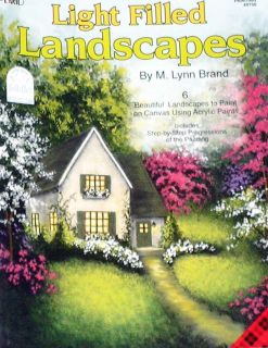 LIGHT FILLED LANDSCAPES Vol. 1 M. Lynn Brand Painting Pattern Book