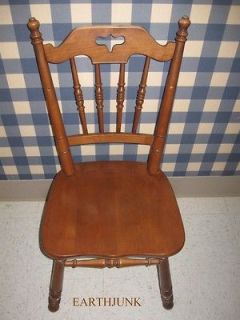 Tell City Hard Rock Maple Dining Chair 8048   Andover Finish #48