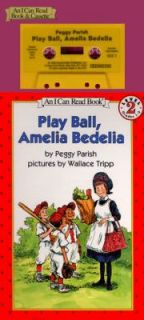 Play Ball, Amelia Bedelia by Peggy Parish 1990, Cassette, Unabridged 