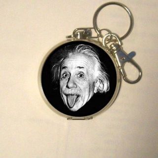 Albert Einstein Was Wild & Crazy Guy Coin, Guitar Pick or Pill Box 