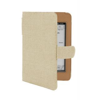  Kindle Touch (Wi Fi / 3G) Sahara Brown Natural Hemp Book Style 