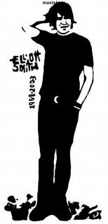 Elliott Smith XO indie rock music T shirt XO Figure 8