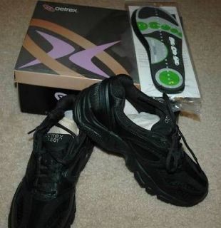 NIB Aetrex X801 Womens Black Athletic Shoes, Size 8.5 Med.
