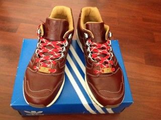 ADIDAS MENS ZX8000 TORSION SHOES LEATHER BROWN SIZE US 9.5