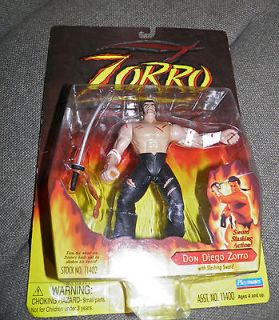   Don Diego Zorro with Slashing Sword Figure 1997 Rare Fun Action Figure