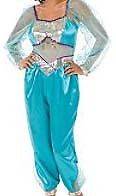 NWT! DISNEY STORE Aladdin JASMINE Fancy Dress Women COSTUME ADULT S