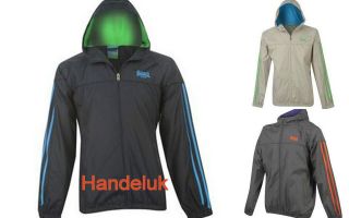 Lonsdale Wind Runner Poly Zip Jacket. Running Top. All sizes
