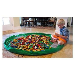 Green Lay n Go 5 activity mat, clean up, carry all and storage 
