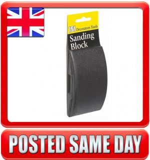 Rubber Sanding Block Buffer Tool Filing Sander Sand Paper Tool 