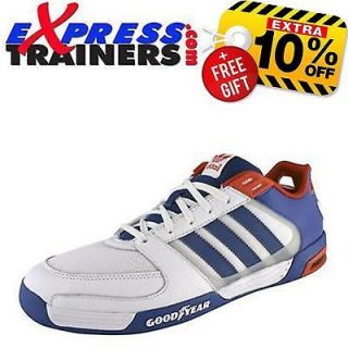 Adidas Originals Mens Goodyear Race RL Leather Trainers