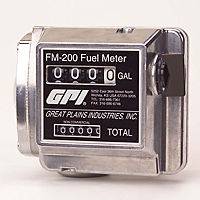 GPI FM 200 L8N Mechanical Fuel Meter in LITERS 111200 13