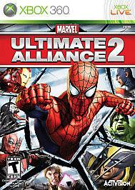 Marvel: Ultimate Alliance 2 (Xbox 360) the Avengers Iron Man Thor 