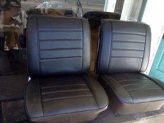 1964 Chevelle,El Camino Bucket Seats Restored Black