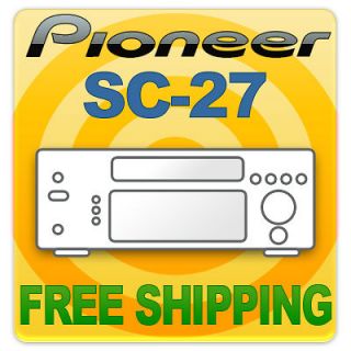 Pioneer Elite SC 27 A/V 7 Channel Receiver SC27