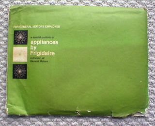 1968 GM/FRIGIDAIRE Portfolio  Appliances Employee Only