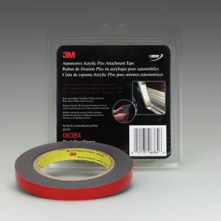 3M 6384 1/2 DOUBLE SIDED ATTACHMENT TAPE auto paint OEM