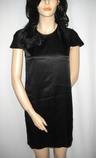 PHILLIP LIM Black Silk S/S Capelet LBD Dress 2 $450