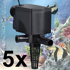5X 320GPH Submersible Water Pump Oil Free Motor Aquarium Fountain Pond 