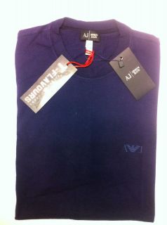 SALE MENS Armani Jeans T Flavours P6H51 T Shirt Purple S 3XL