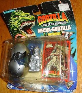 VTG Trendmasters 1994 2.25 Mecha Godzilla Hatched w/ Egg Toy Figure