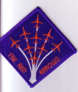 PATCH UK RAF AEROBATIC TEAM THE RED ARROWS PARCHE