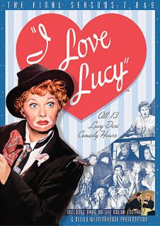 Love Lucy   The Complete 7th, 8th and 9th Seasons DVD, 2007, 4 Disc 