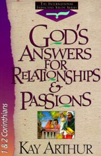   and Passions 1 and 2 Corinthians by Kay Arthur 1995, Paperback