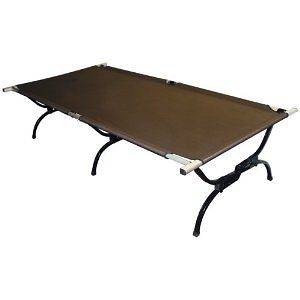 Teton Sports XXL Cot Oversized Camping Big Cot Guest Bed Sleeping Gear 