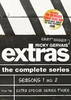 Extras Seasons 1 2 Giftset DVD, 2008, 5 Disc Set