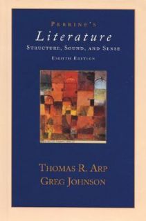   and Sense by Greg Johnson and Thomas R. Arp 2001, Hardcover