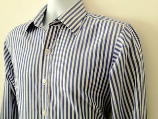 TURNBULL & ASSER Mens Dress Shirt – Size 16   Long Sleeve Cotton