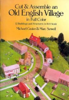 Cut and Assemble an Old English Village by Michael Grater 1990 