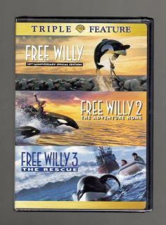 Free Willy / Free Willy 2 / Free Willy 3 (DVD) Jason James Richter 