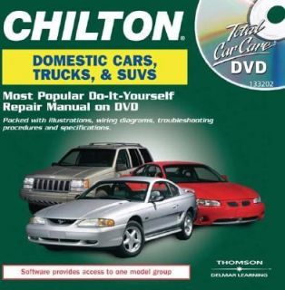 Chilton Total Car Care Domestic Vehicles by Chilton 2006, Digital 
