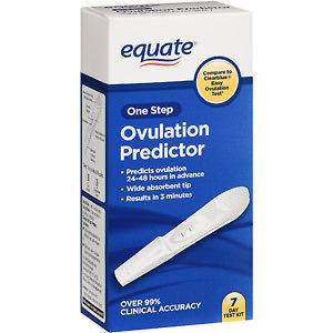 Equate   Ovulation Predictor, One Step, 7 Day Test Kit
