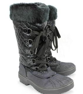 NEW Baby Phat Womens Squirt Boots Lace Up: Black retail $69