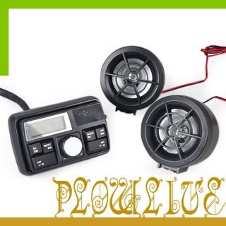 Motorcycle Audio System MP3 Stereo Speaker Support USB/FM/SD/TF(B 619)