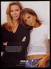 1995 Friends TV show Lisa Kudrow Jennifer Aniston photo Milk vintage 