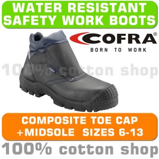 Cofra WELDER Metatarsal Work Safety Welding Leather Boots Shoes 