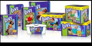 LUVS Diapers and Wipes ALL sizes YOU pick CHEAP