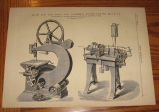 Iron & Steel Cutting Band Saw Screw Making Machine 1883