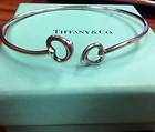 Tiffany&Co Bracelet Elsa Peretti Signed Open Heart 100% Authentic W 