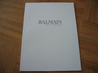 BALMAIN WATCHES WATCH CATALOG BOOK COLLECTION 2010 # 2 INCL PRICE LIST 