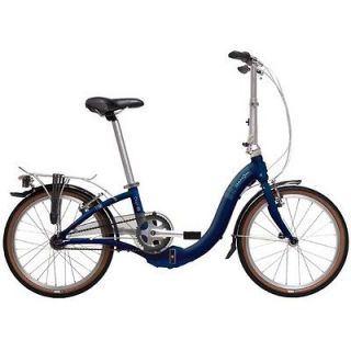 Dahon Ciao D5 Baltic Blue Folding Bike Bicycle with Free Carry Strap 