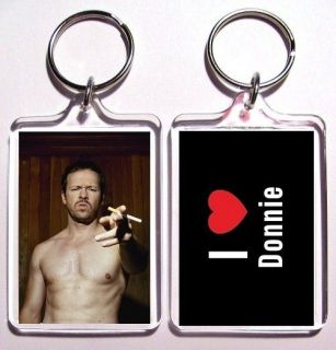 Donnie Wahlberg I Love Donnie Keychain #1 New Kids On The Block 