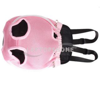 Black Pet Dog Carrier Backpack Net Nylon XL size Dog Cat Carrier Bag 