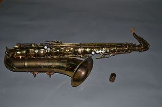 Conn 10M Tenor Sax Saxophone orig case orig Lacquer restored Great 