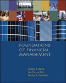 Foundations of Financial Management by Bartley R. Danielsen, Stanley B 