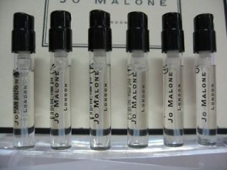   Malone Cologne Spray Vials CITRUS (4 Grape Fruit +4 Lime Basil manda